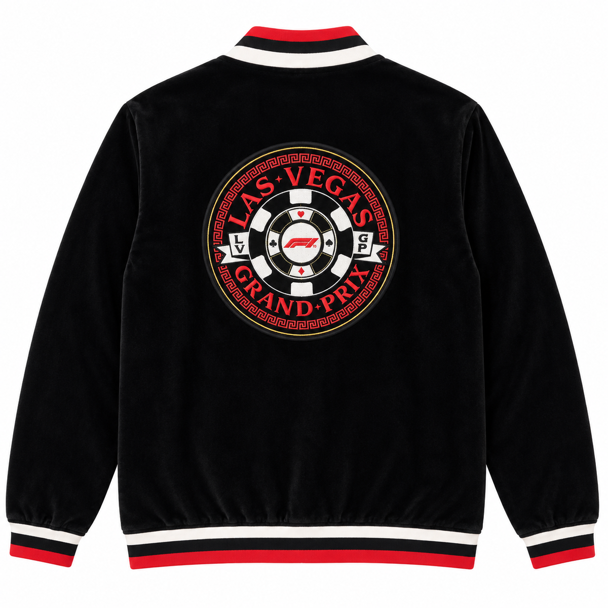 FORMULA 1 LAS VEGAS JACKET BLACK - CREST VELVET