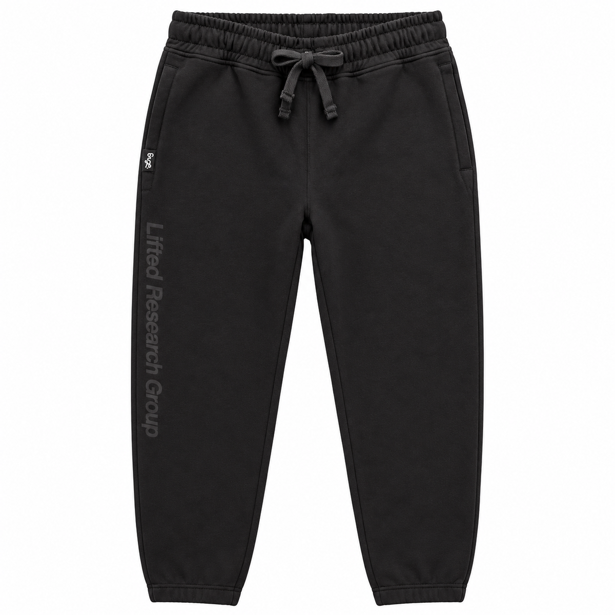 LRG GRAPHIC FLEECE JOGGER PANTS BLACK - L42QMMBXX