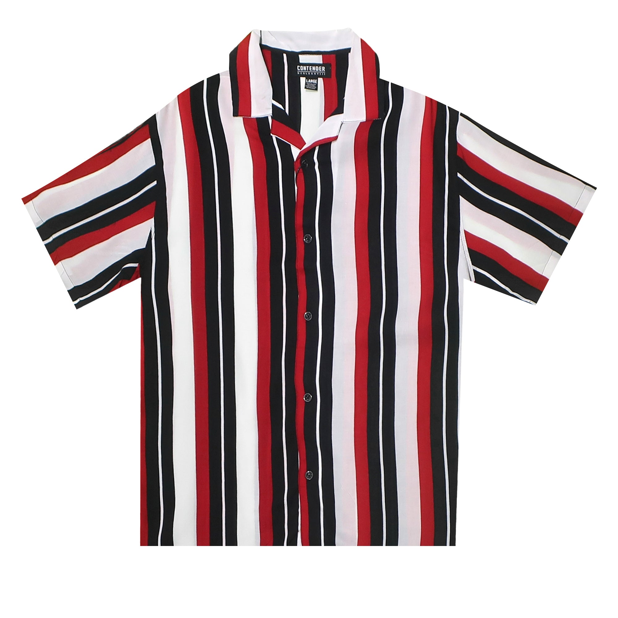 CONTENDER SHORT SLEEVE STRIPPED SHIRT