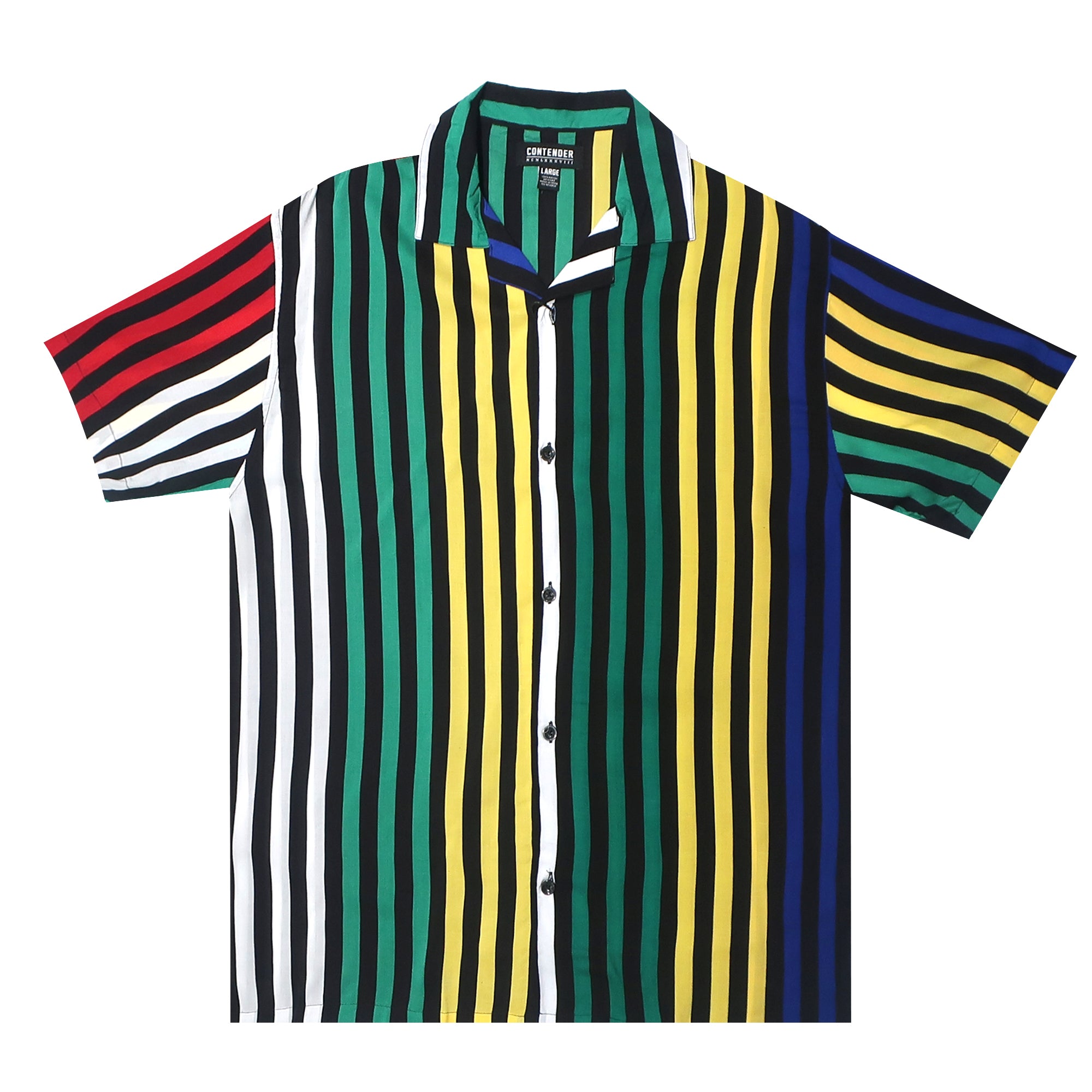 CONTENDER SHORT SLEEVE STRIPPED SHIRT