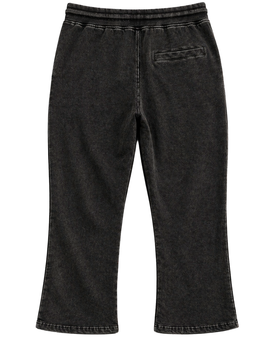 RINGSPUN STACKED FLAIR SWEATPANTS PANTS BLACK - 341-401