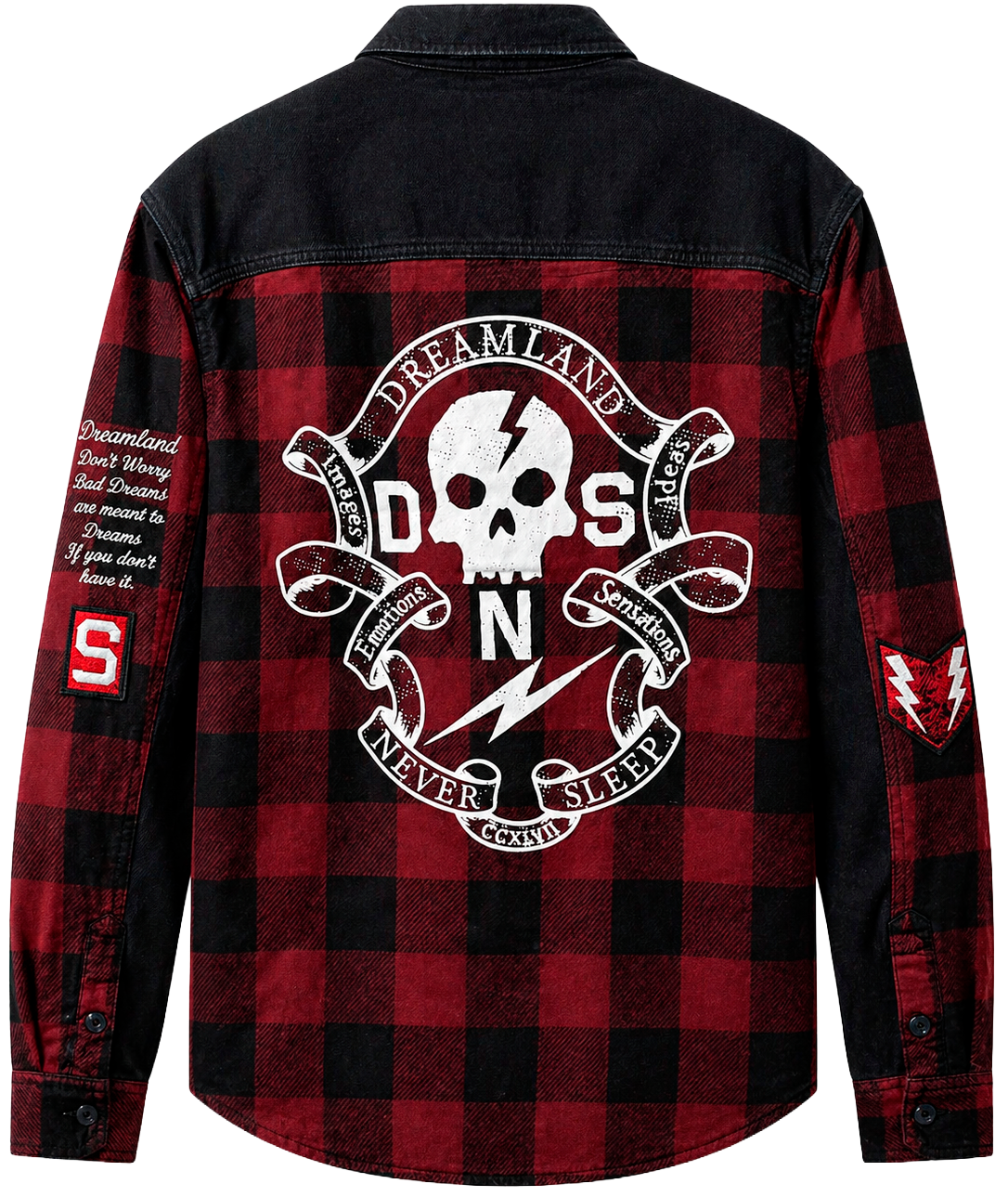 DREAMLAND DENIM JACKET MED STONE WASH - D2209W0730