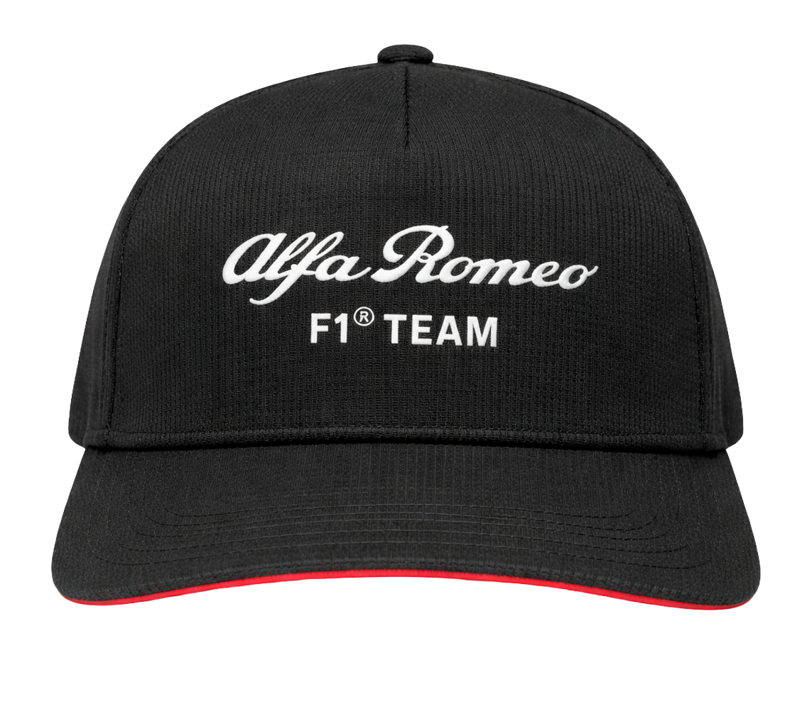 FORMULA 1 ALFA ROMEO F1 HAT BLACK - ALFA RACE TEAM - Steal Deal