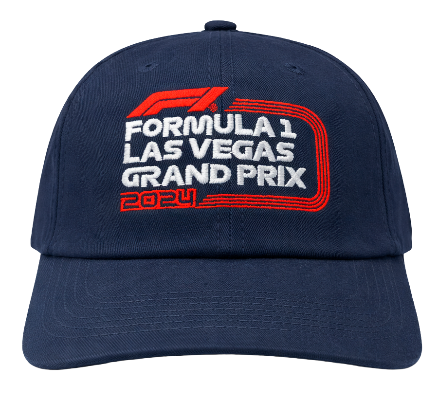 FORMULA 1 LV GRAND PRIX 2024 DAD HAT DARK NAVY - LVGP CLASSIC - Steal Deal