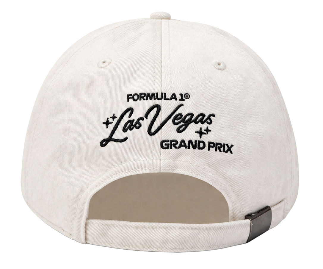 FORMULA 1 LV GRAND PRIX 2024 DAD HAT IVORY - LVGP CLASSIC