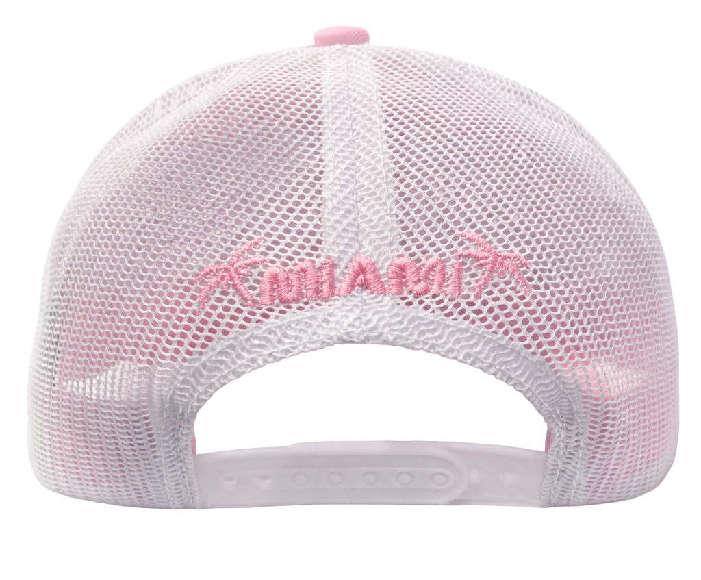 FORMULA 1 F1-75 GRAND PRIX TRUCKER HAT PINK - MIAMI GP