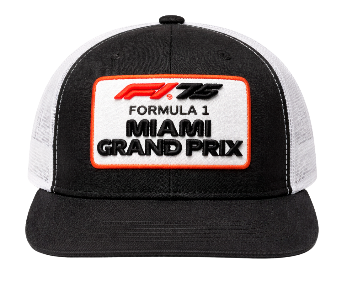 FORMULA 1 F1-75 GRAND PRIX TRUCKER HAT BLACK - MIAMI GP - Steal Deal