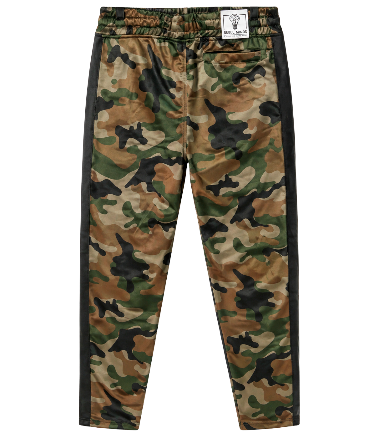 REBEL MINDS PREMIUM TRACK PANTS BLACK - 100-413