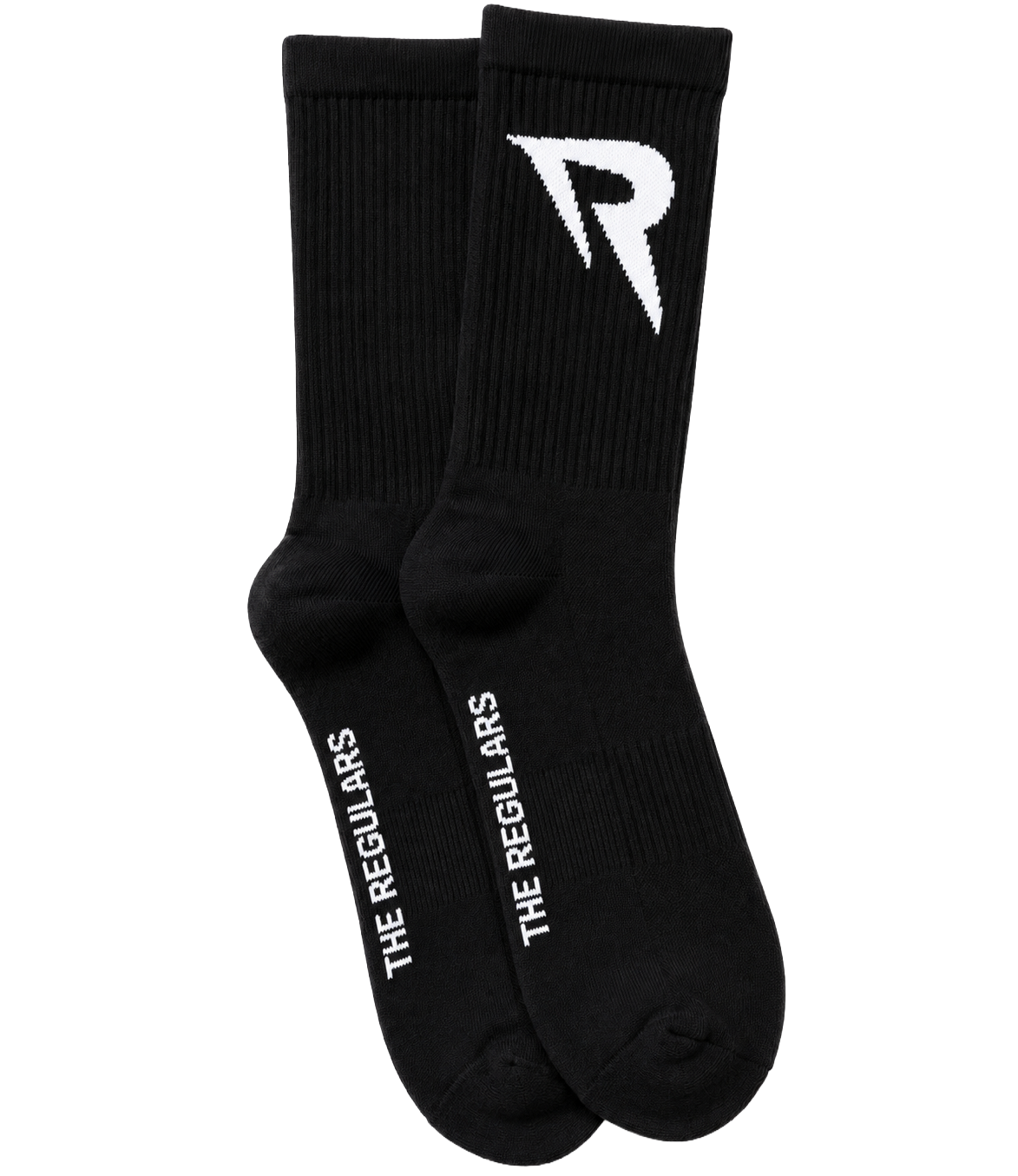 THE REGULARS PERFORMANCE SOCKS BLACK - SYMBOL