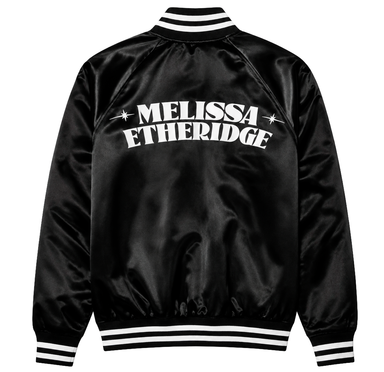 UNISEX MELISSA ETHERIDGE VARSITY JACKET BLACK - MEJKTW