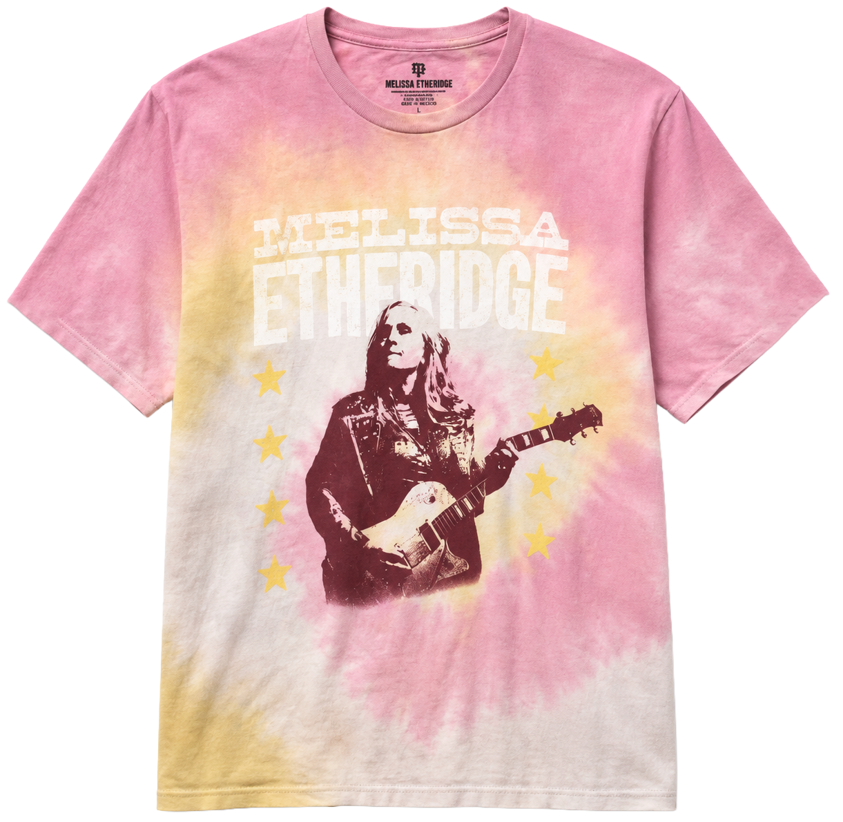 LICENSED MELISSA ETHERIDGE T-SHIRT TIE DYE - PHOTO