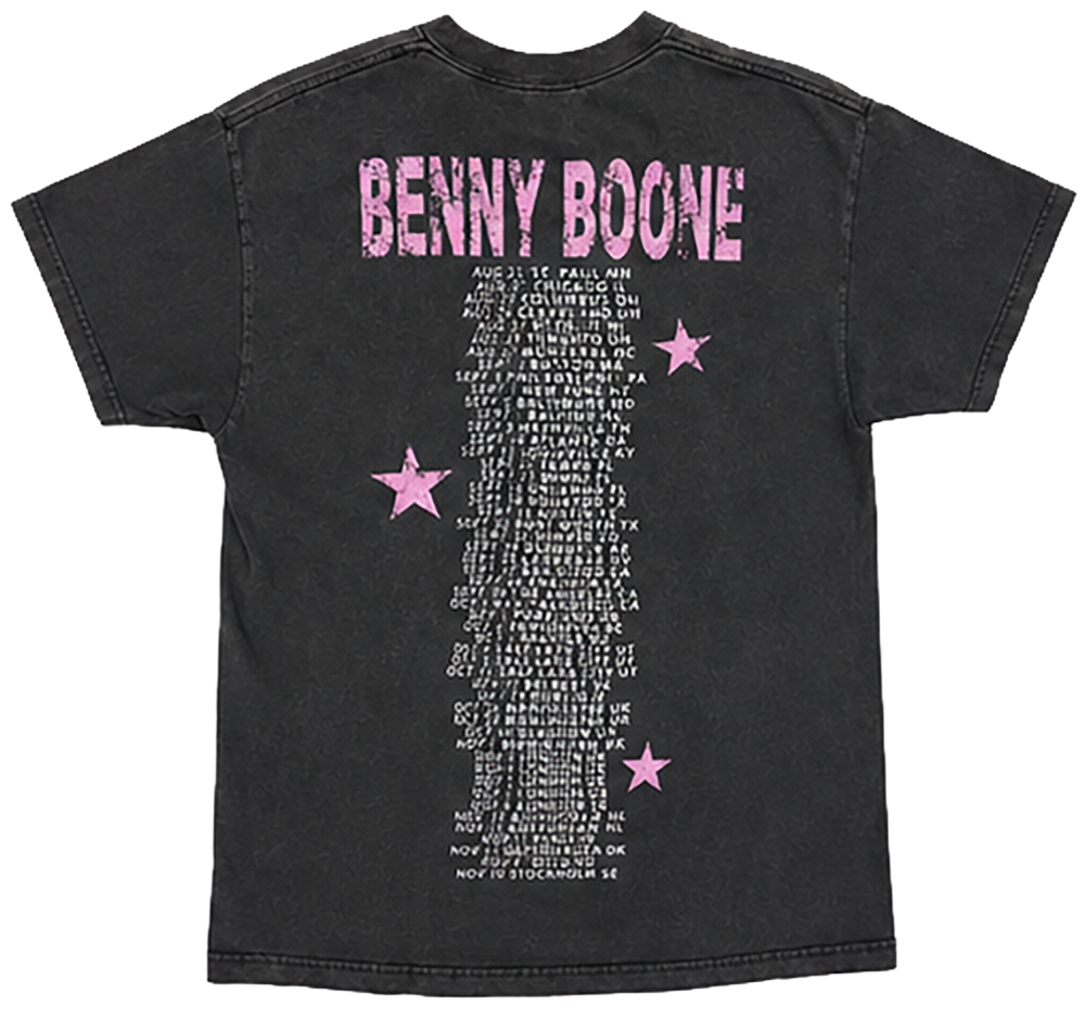 LICENSED BENSON BOONE T-SHIRT BLACK - BBOTS0008