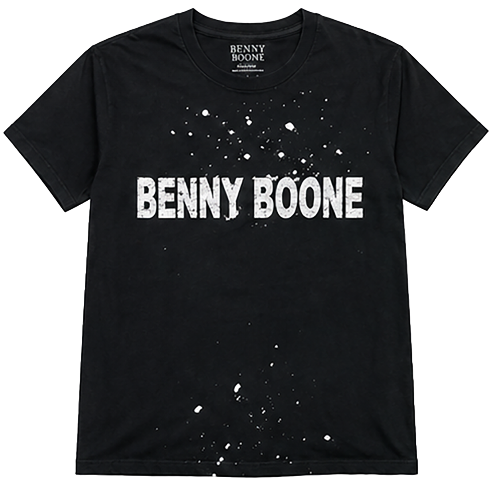 LICENSED BENSON BOONE T-SHIRT BLACK - BBOTS0007