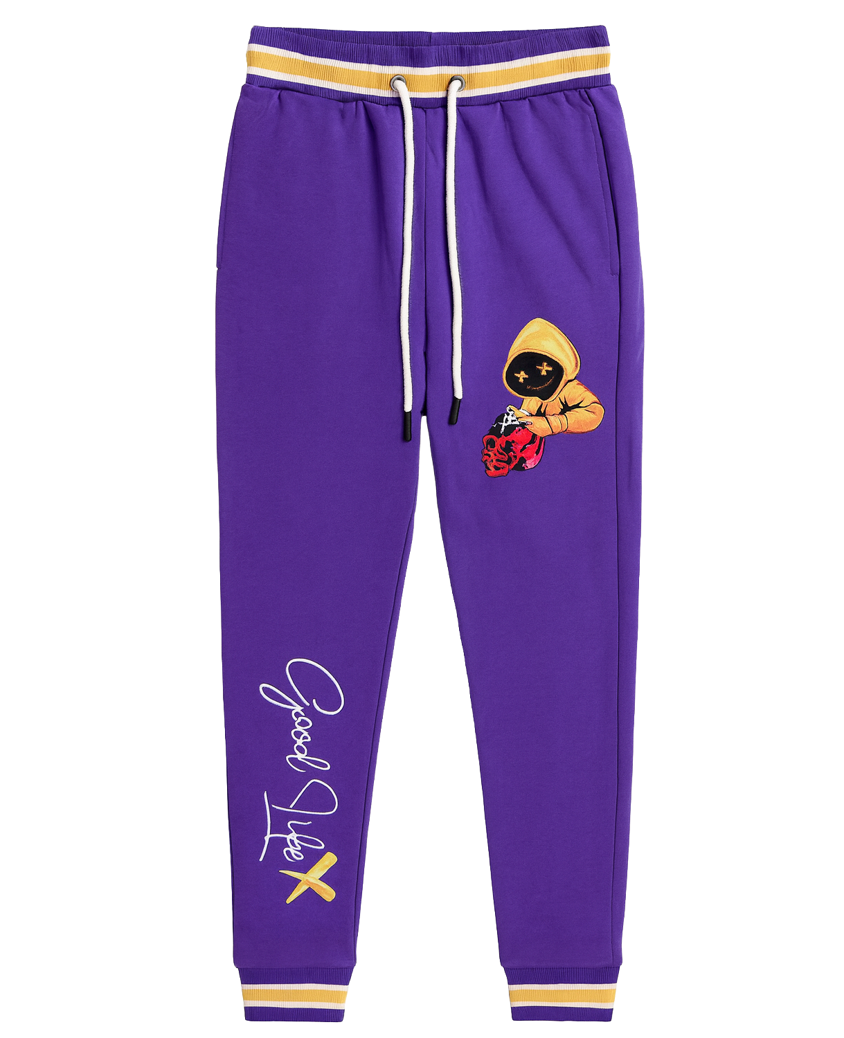 FIFTH LOOP GOOD LIFE JOGGER PANTS PURPLE - FLP143