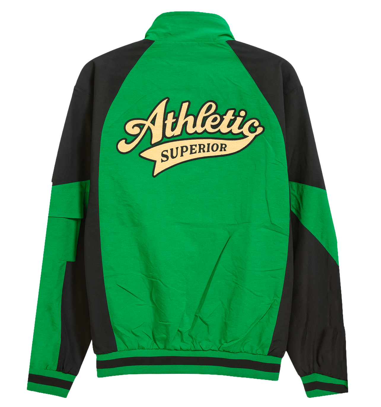 FIFTH LOOP WINDBREAKER JACKET LUCKY GREEN - FLJ304