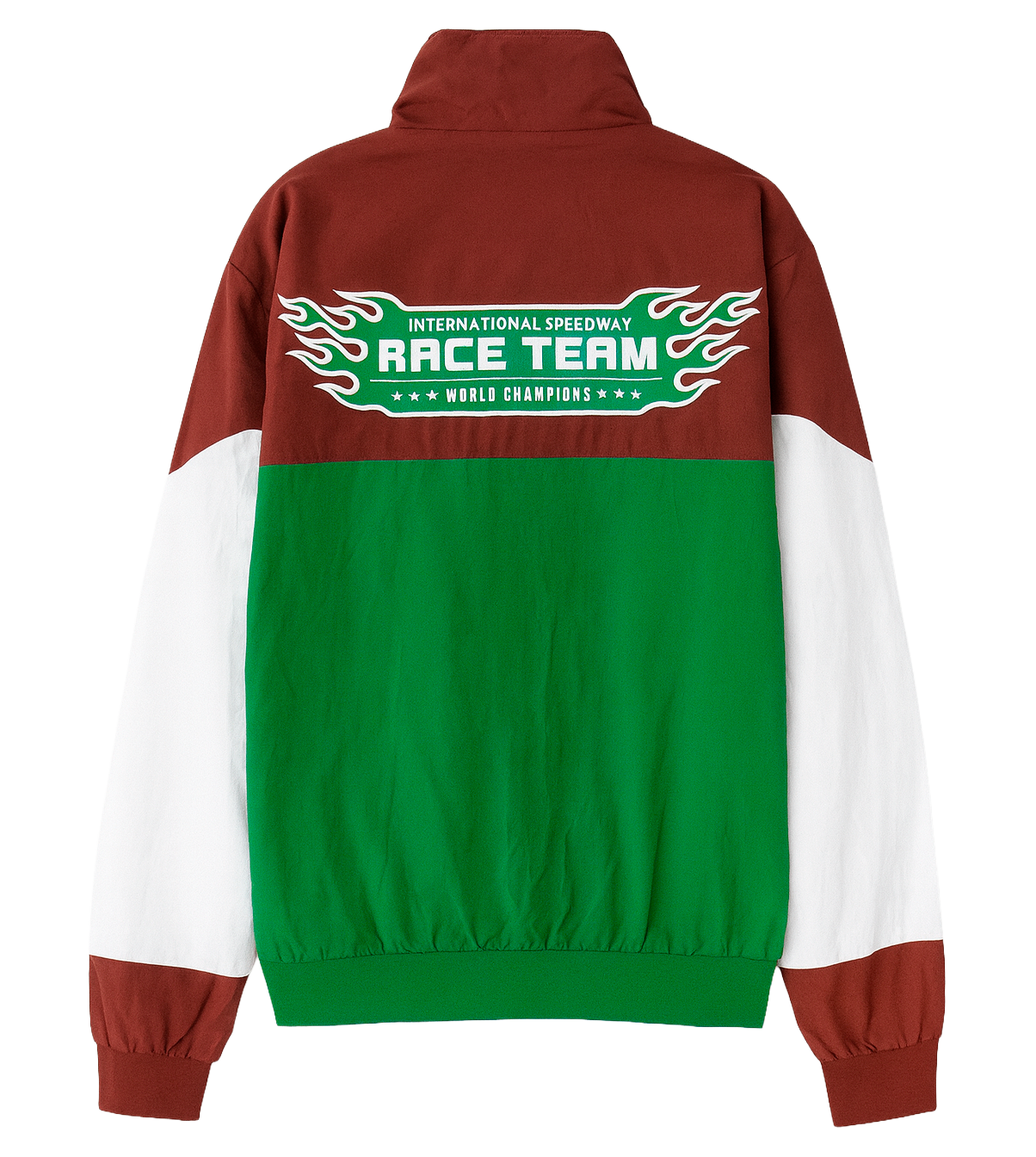 FIFTH LOOP WINDBREAKER JACKET DARK GREEN - FLJ305