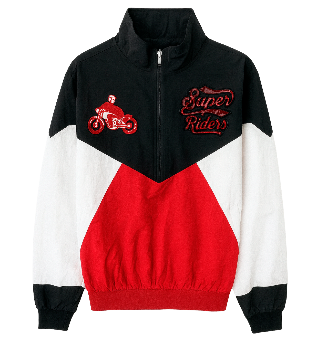 FIFTH LOOP WINDBREAKER JACKET RED - FLJ305