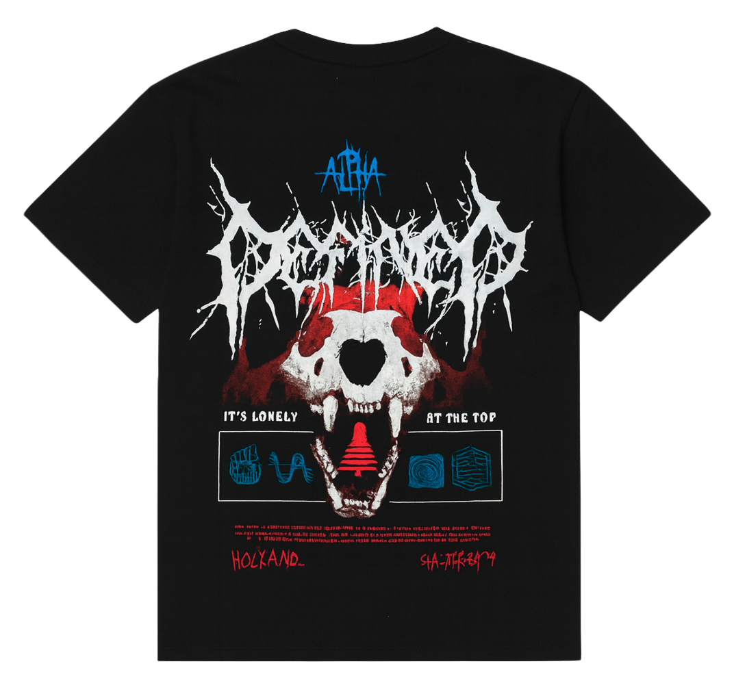 UNDERTD GRAPHIC T-SHIRT BLACK - US5104