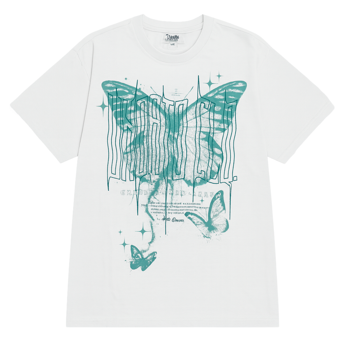 UNDERTD GRAPHIC T-SHIRT CLOUD - US4115W