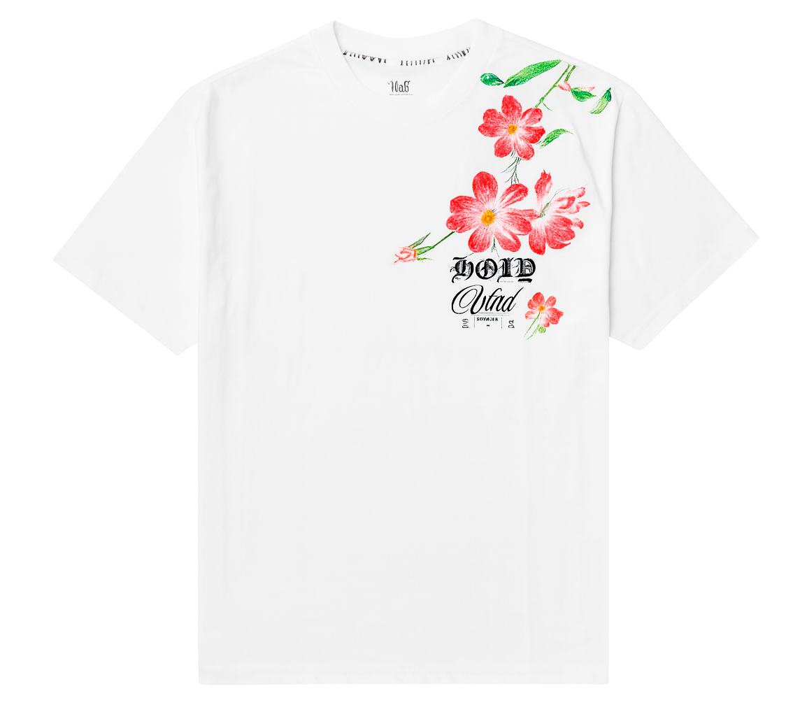 UNDERTD EMBROIDERED / GRAPHIC T-SHIRT WHITE - US5102