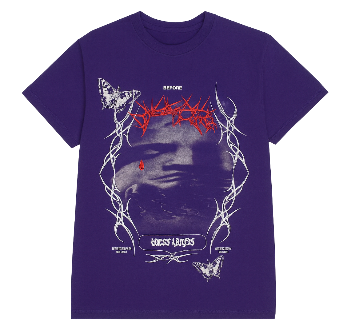 UNDERTD GRAPHIC T-SHIRT GRAPE - US5103