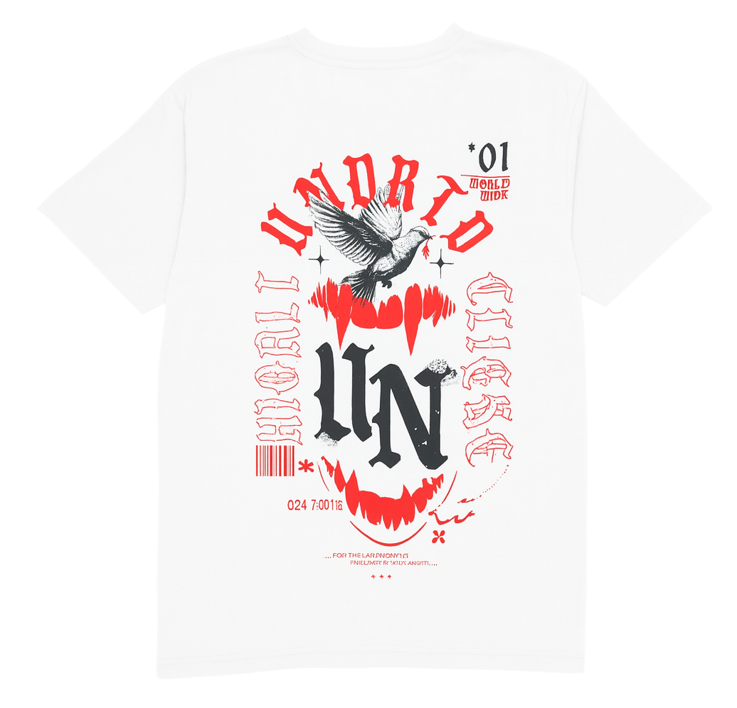 UNDERTD GRAPHIC T-SHIRT WHITE - US4113W