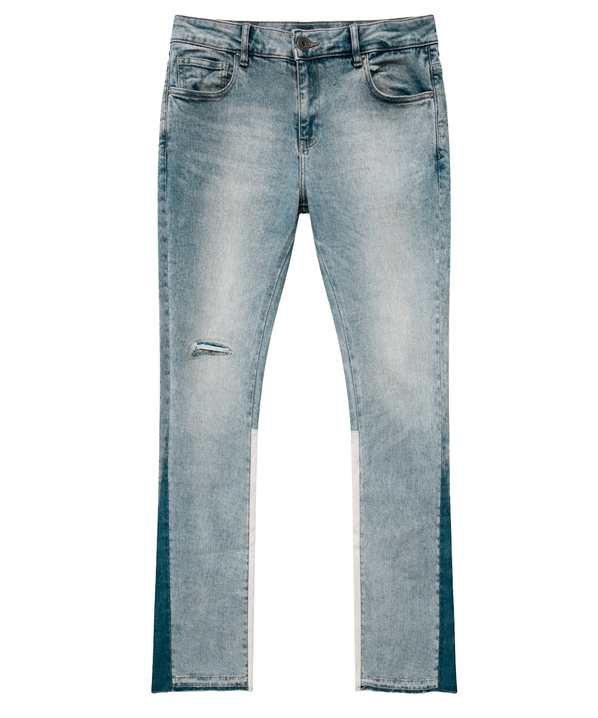 CRYSP DENIM PREMIUM STACKED FLAIR JEANS INDIGO - CRYSPR242-008