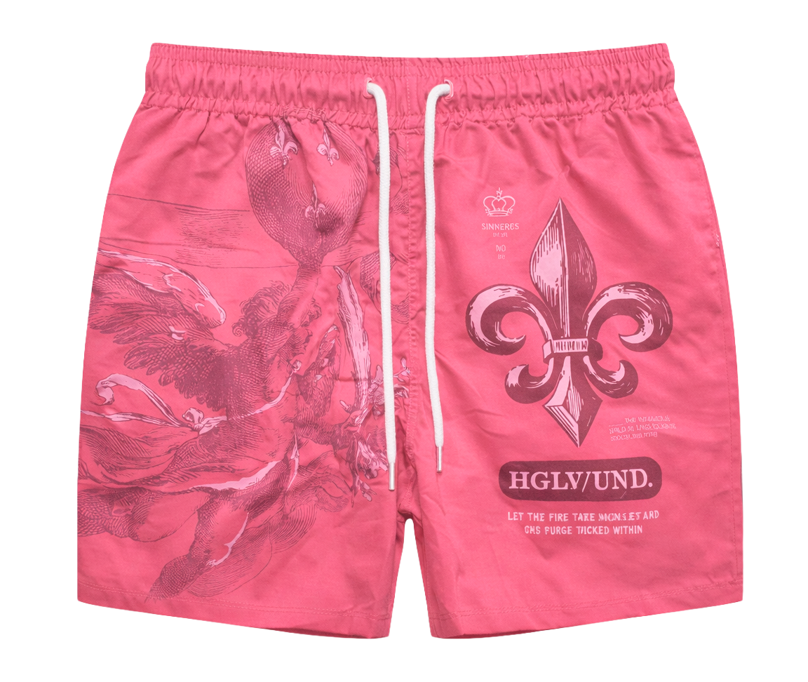 UNDERTD BOARD SHORTS ROSE - US5205