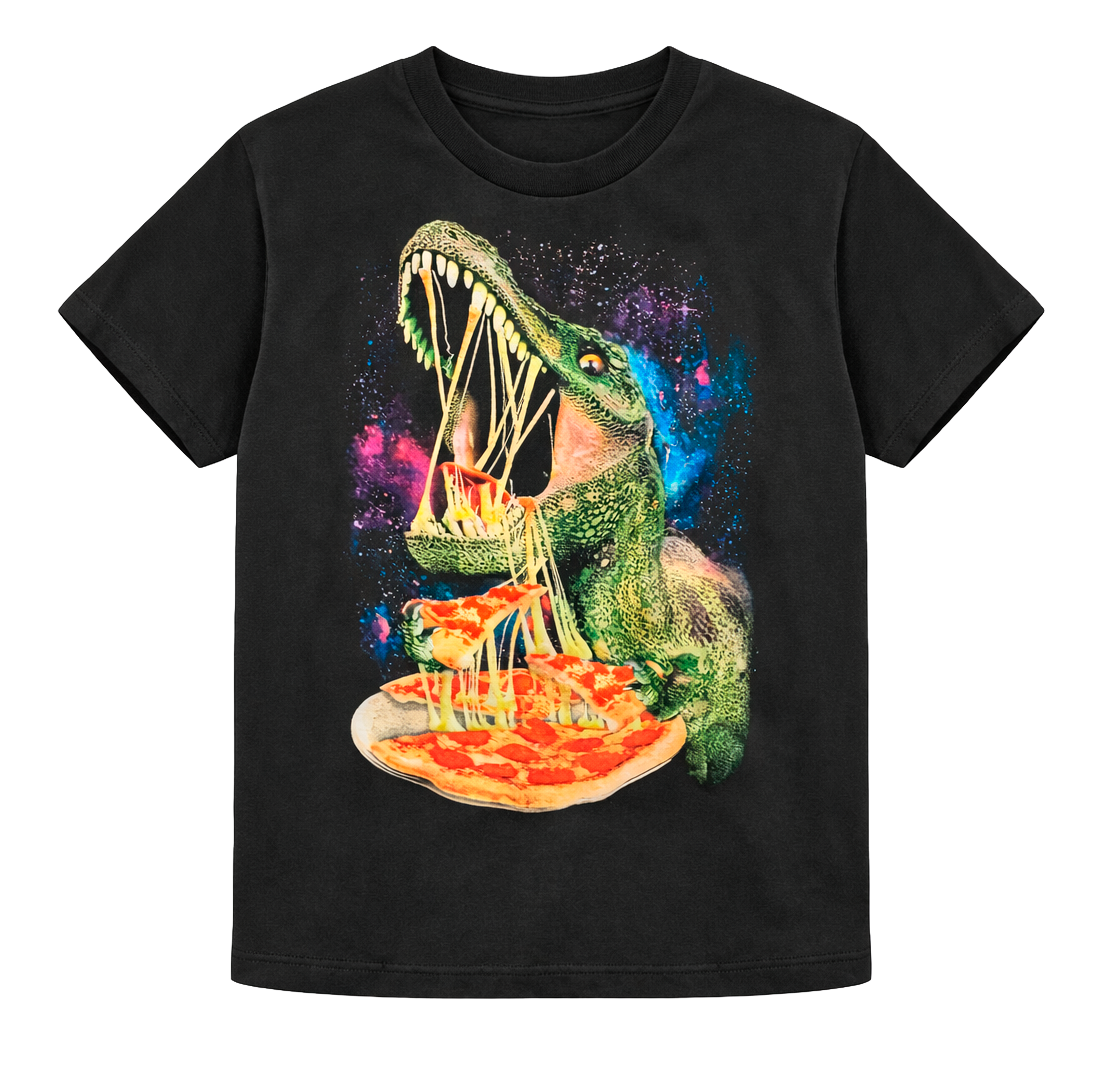 YOUTH BOYS LICENSED GRAPHIC T-SHIRT BLACK - 56ZGKGEN