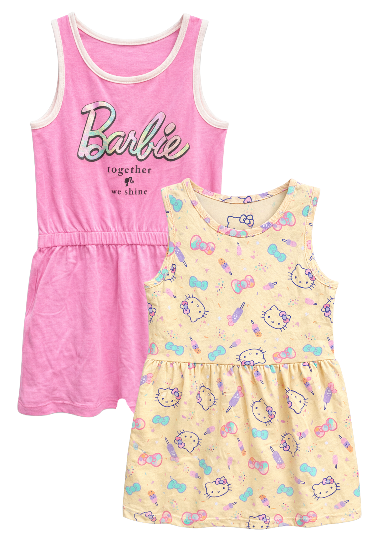 GIRLS LICENSED ASSORTED DRESS ROMPERS ASST - 56471 / OP3179