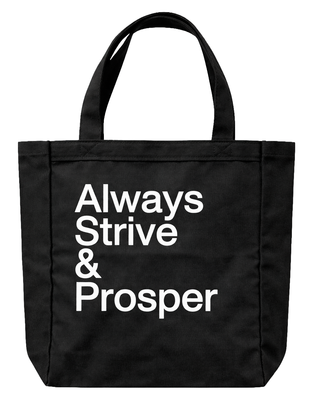 A$AP WORLDWIDE TOTE BAG BLACK - ALWAYS