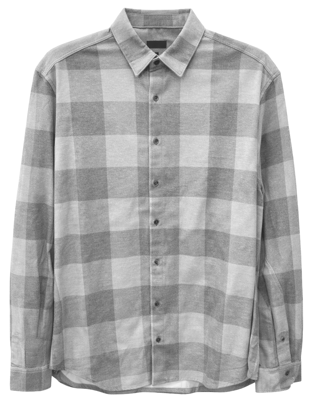 PTO L/S BUTTON-DOWN SHIRT CHARCOAL - NRK39E-F23