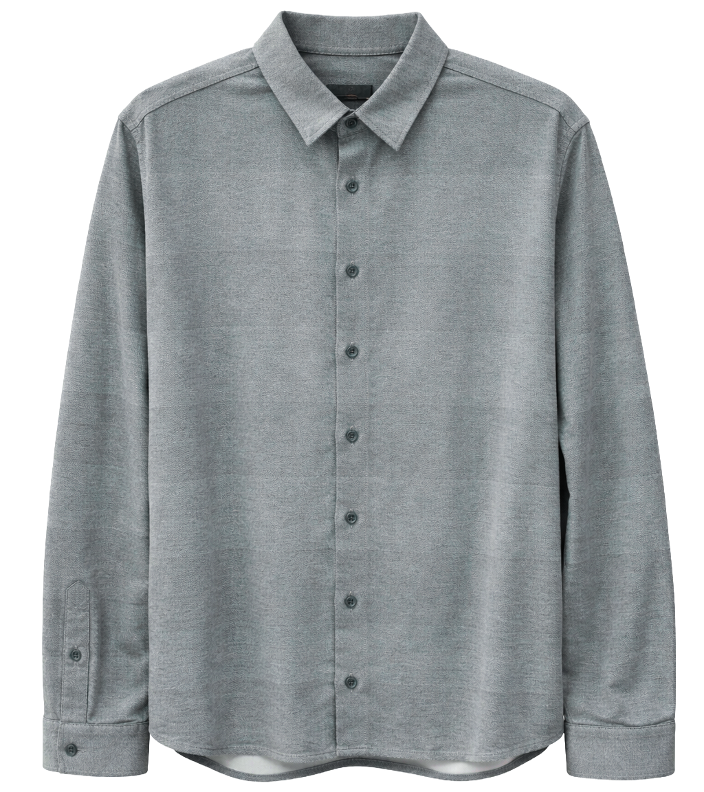 PTO L/S BUTTON-DOWN SHIRT NAVY - NRK39E-F23