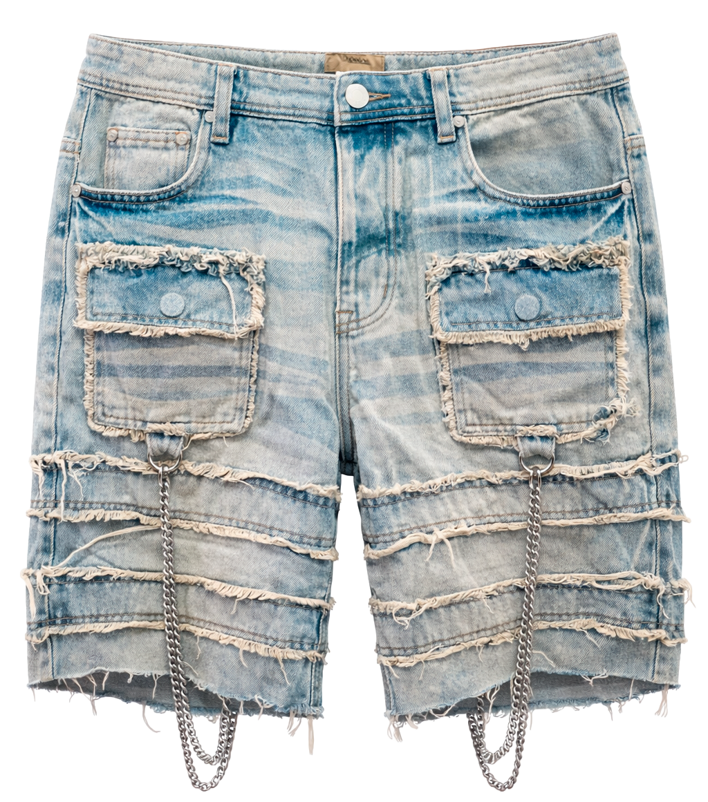 GFTD LA ASSORTED DENIM SHORTS JEANS ASST - GFTDSHT25
