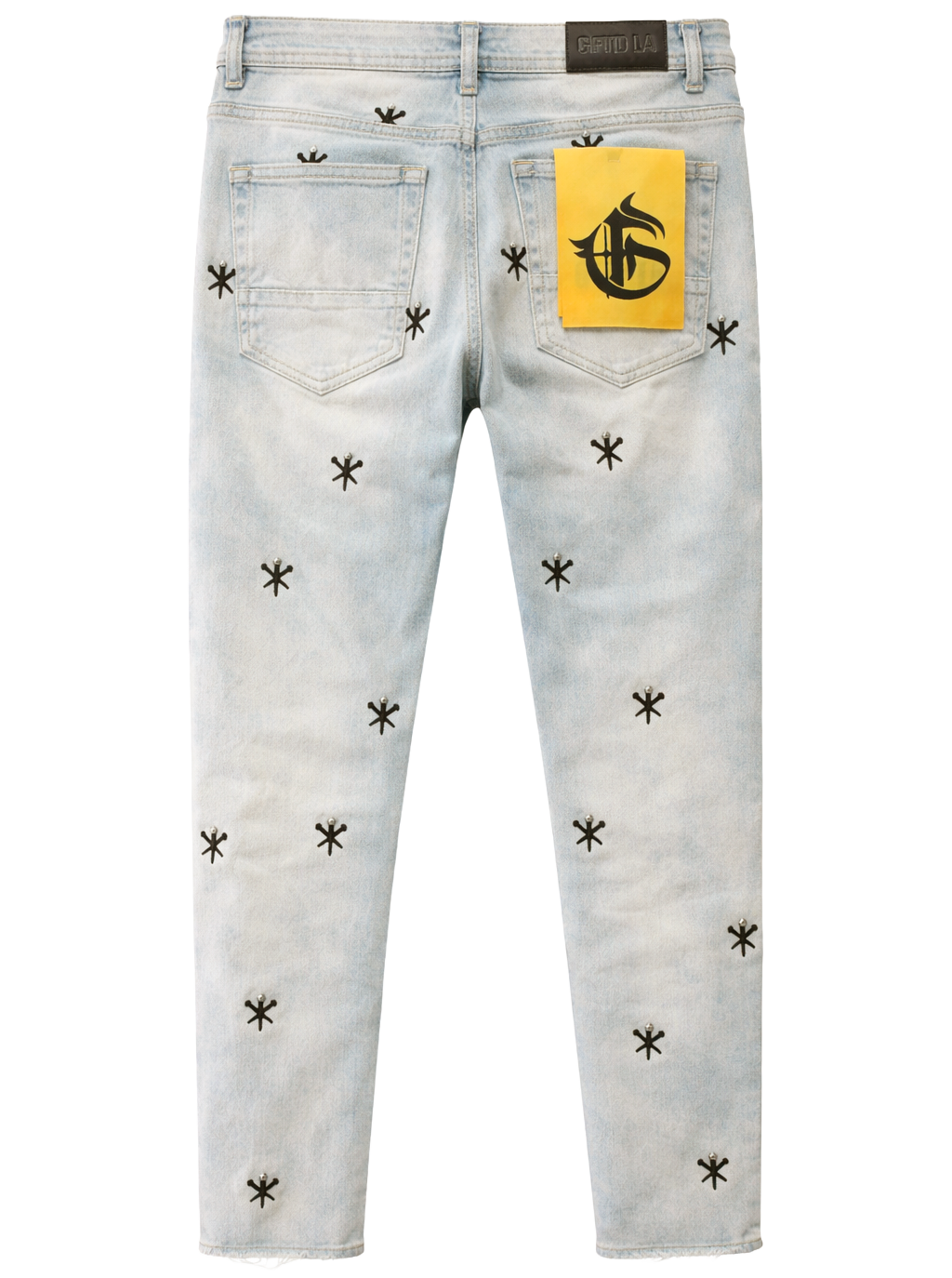 GFTD LA KEITH SKINNY JEANS LT. WASH - GFDSS25-35