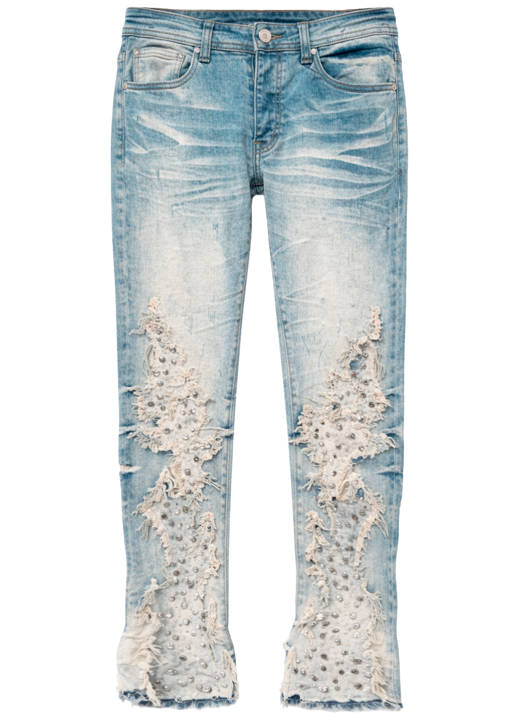 GFTD LA GIFTED TOUR STACKED JEANS LT. WASH - GFDFW25-39