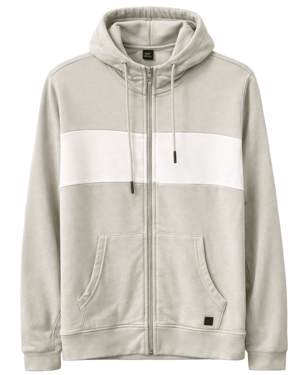 PTO ZIP HOODIE JACKET KHAKI - NR42-FSSF