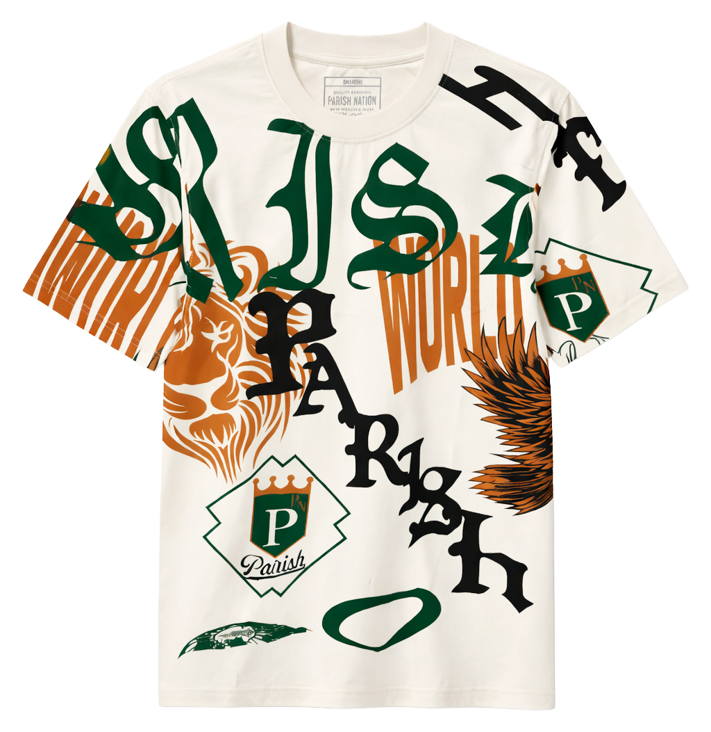 PARISH NATION GRAPHIC T-SHIRT MULTI - N05C3003 - Steal Deal
