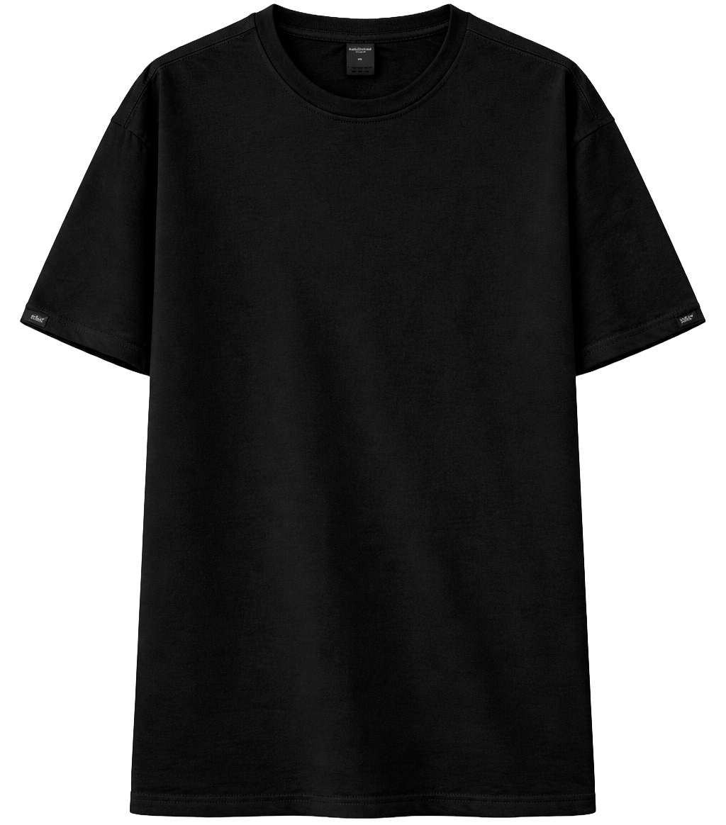 CROOKS & CASTLES BLANK T-SHIRT BLACK - BLANKS