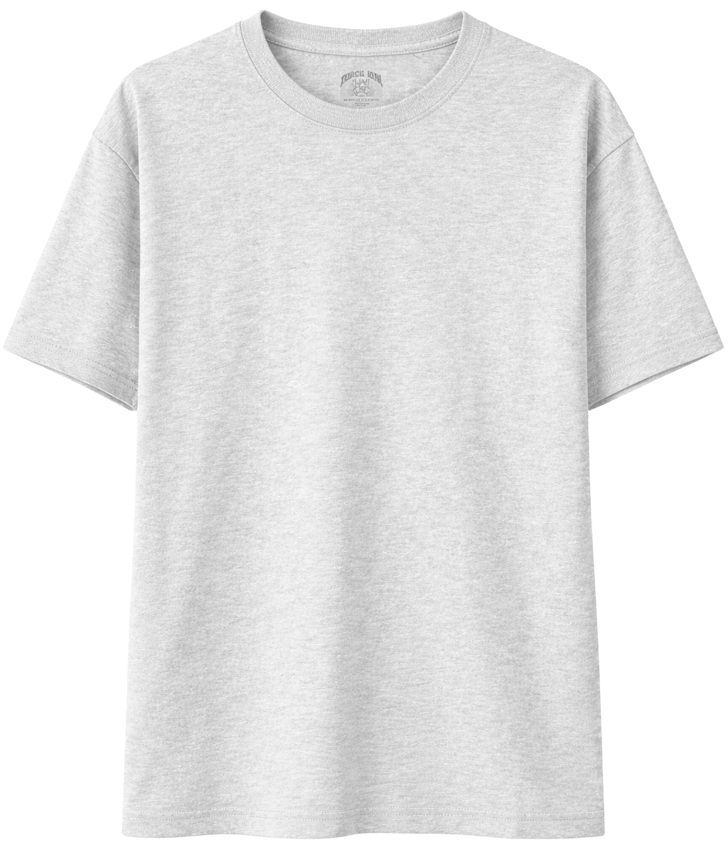 DEATH ROW BLANK PRINT TAG T-SHIRT H GREY - SST23-700 / BLANKS