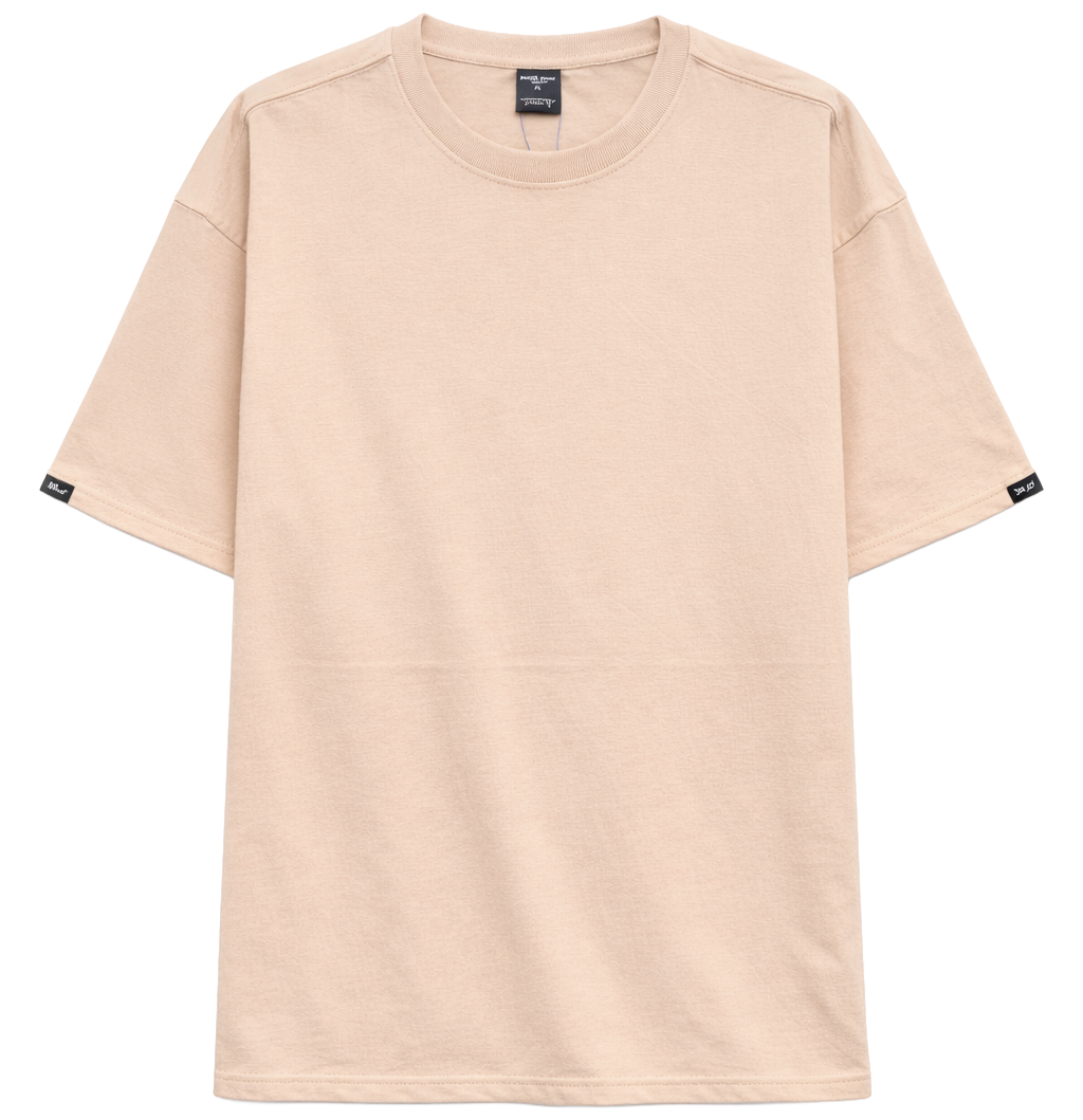 CROOKS & CASTLES BLANK T-SHIRT NATURAL - SN-500 / BLANKS