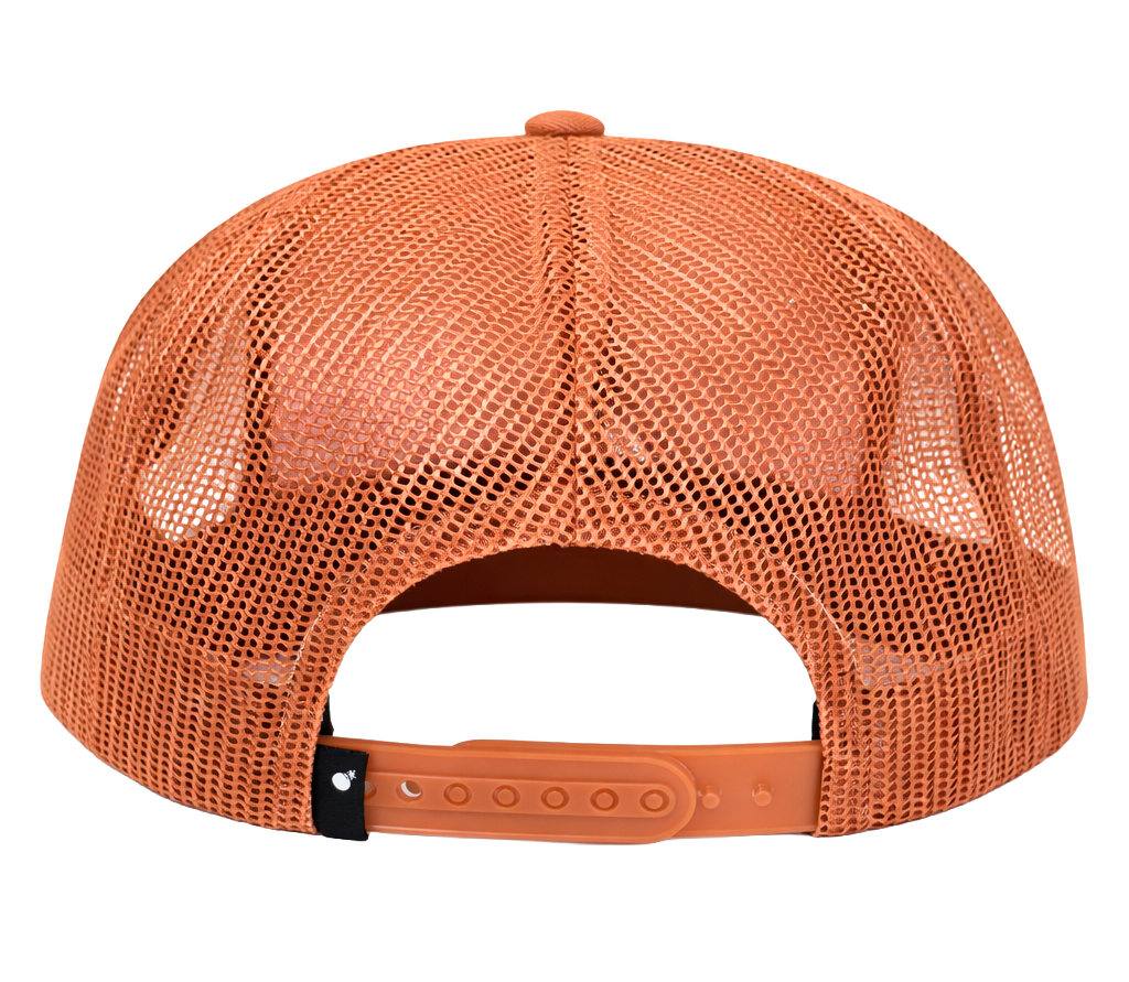 THE HUNDREDS TRUCKER SNAPBACK HAT ORANGE - T24F106034
