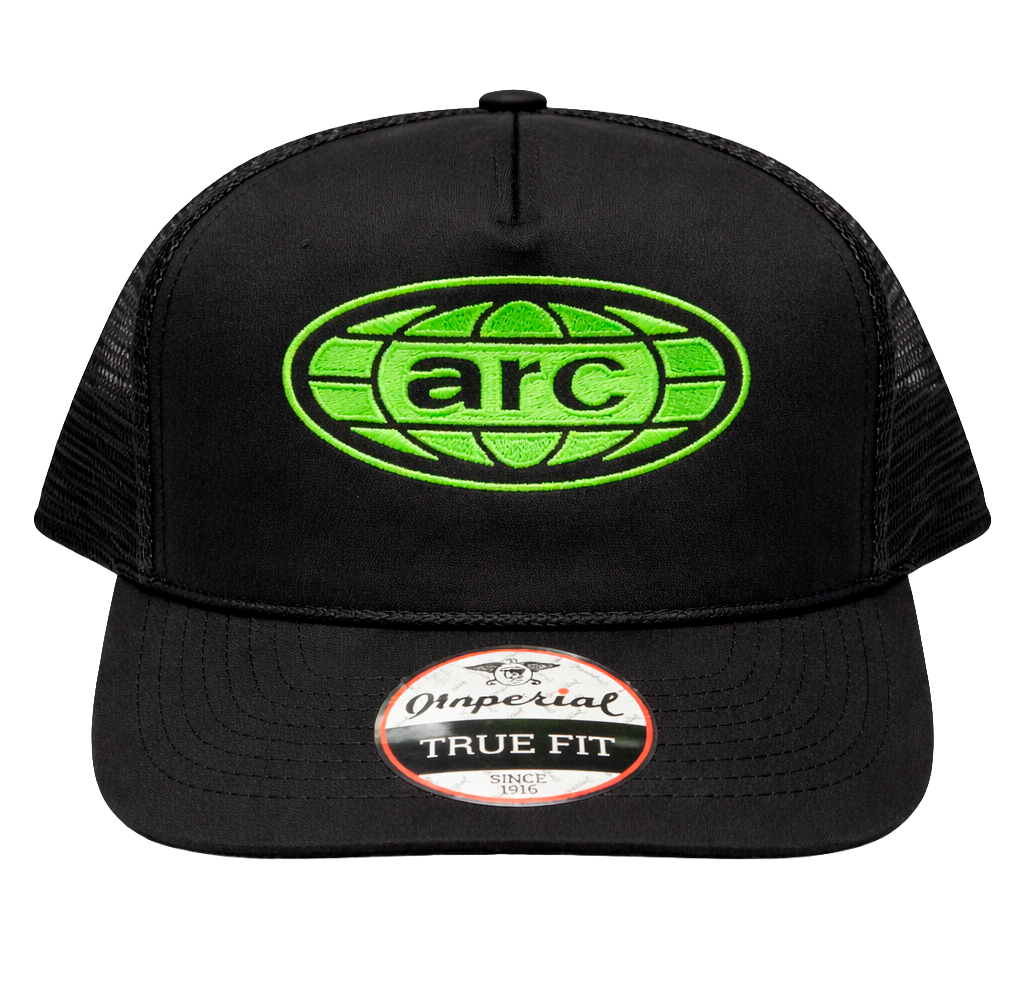 ARC MUSIC FESTIVAL SNAPBACK TRUCKER HAT BLACK - SBARCGLO