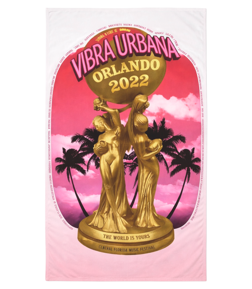 VIBRA URBANA ORLANDO BEACH TOWEL MULTI - TWLRLISYRS - Steal Deal