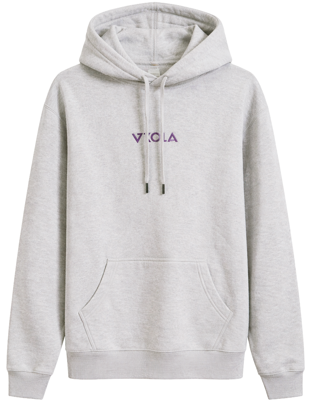 LICENSED VIOLA GRAPHIC HOODIE GREY - VLAHD