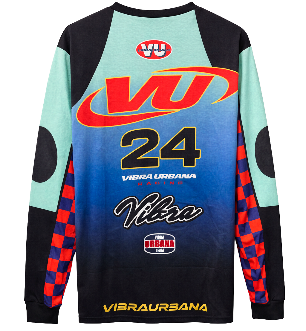 VIBRA URBANA MOTORCROSS JERSEY BLACK - JSVUMMOT