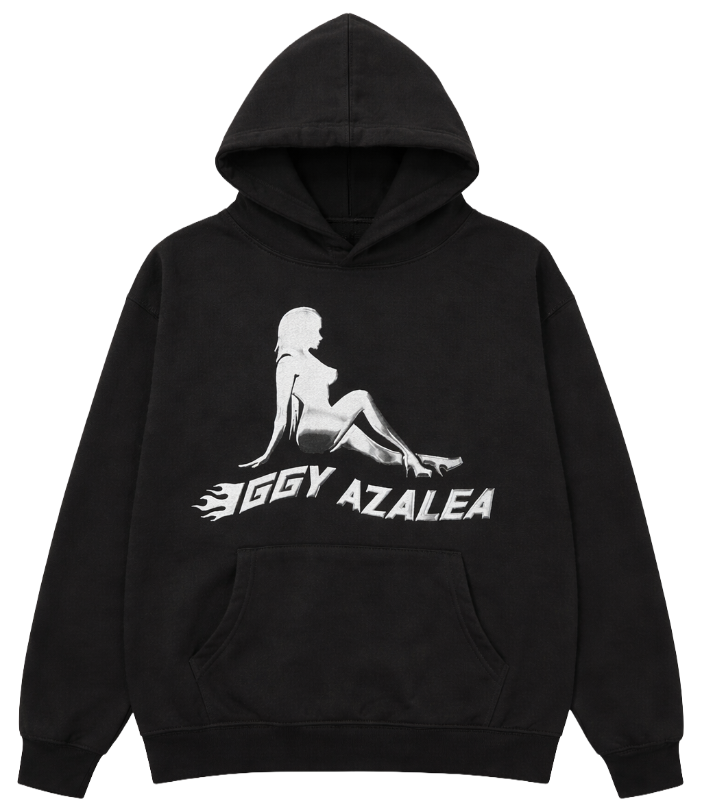 iggy フーディー ブラック IGGY AZALEA WALK A MILE HOODIE BLACK - IGGY-STRIP | Steal Deal