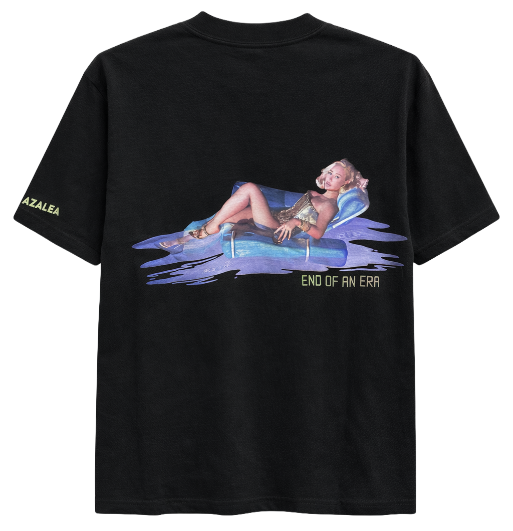 IGGY AZALEA END OF AN ERA T-SHIRT BLACK - IGGY-EOE