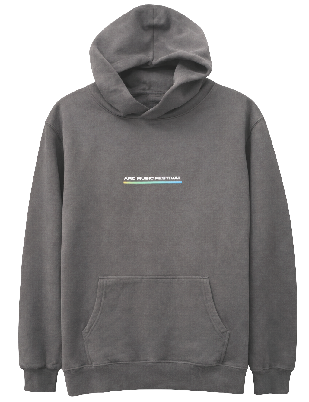 ARC MUSIC FESTIVAL 909 HOODIE GREY - HSARCSTG