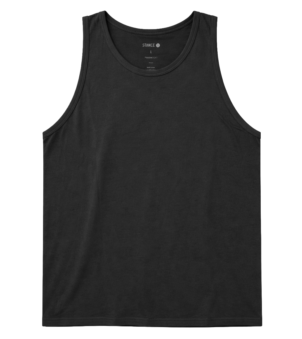 STANCE PERFORMANCE TANK TOP BLACK - MAPPA25FTK